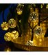 PS094 - Hollow Silver Ball String 10 LED Decor Lights